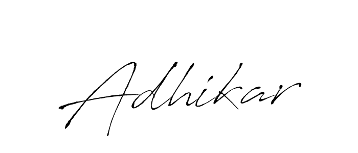 It looks lik you need a new signature style for name Adhikar. Design unique handwritten (Antro_Vectra) signature with our free signature maker in just a few clicks. Adhikar signature style 6 images and pictures png