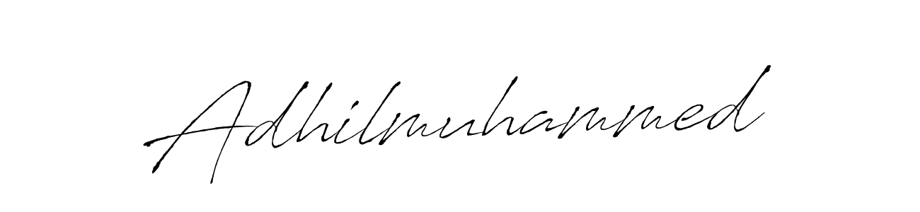 Design your own signature with our free online signature maker. With this signature software, you can create a handwritten (Antro_Vectra) signature for name Adhilmuhammed. Adhilmuhammed signature style 6 images and pictures png