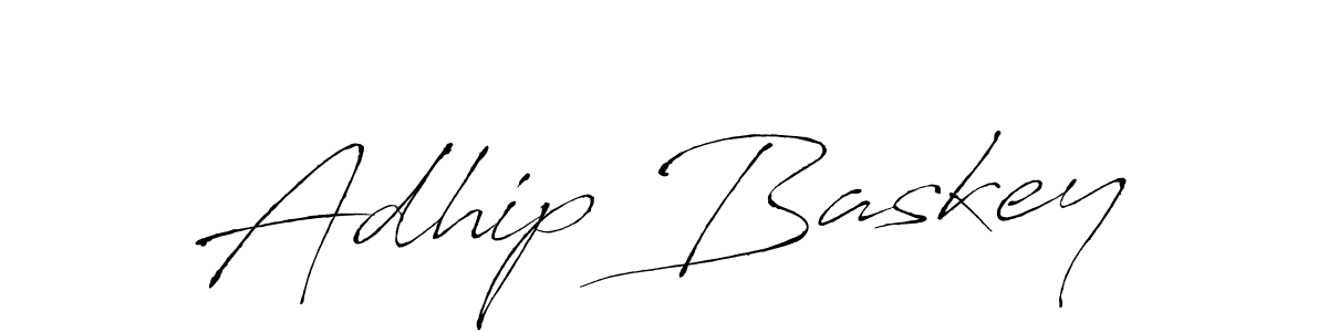 This is the best signature style for the Adhip Baskey name. Also you like these signature font (Antro_Vectra). Mix name signature. Adhip Baskey signature style 6 images and pictures png