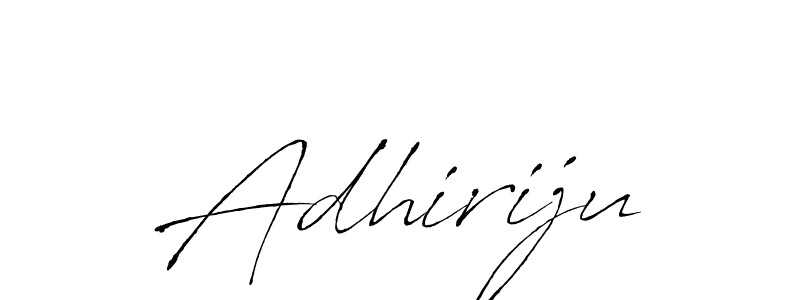 How to make Adhiriju signature? Antro_Vectra is a professional autograph style. Create handwritten signature for Adhiriju name. Adhiriju signature style 6 images and pictures png