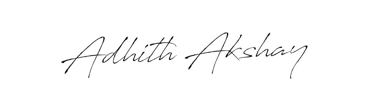 Make a short Adhith Akshay signature style. Manage your documents anywhere anytime using Antro_Vectra. Create and add eSignatures, submit forms, share and send files easily. Adhith Akshay signature style 6 images and pictures png