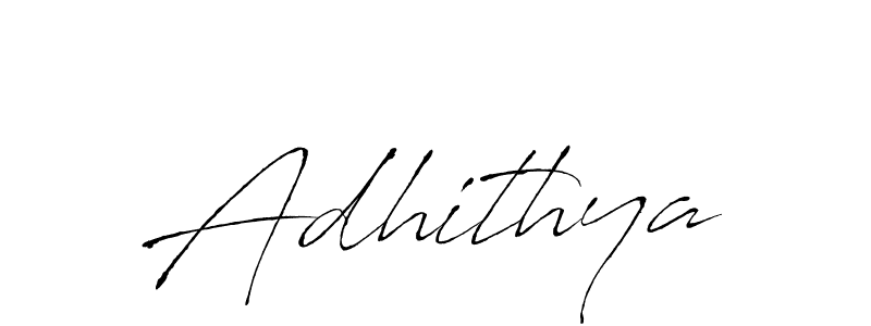 Create a beautiful signature design for name Adhithya. With this signature (Antro_Vectra) fonts, you can make a handwritten signature for free. Adhithya signature style 6 images and pictures png