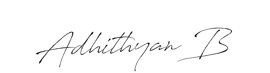 How to make Adhithyan B signature? Antro_Vectra is a professional autograph style. Create handwritten signature for Adhithyan B name. Adhithyan B signature style 6 images and pictures png