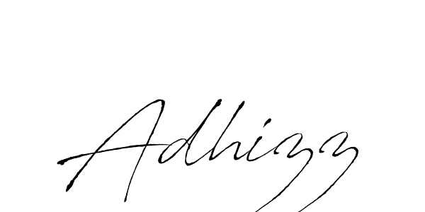 Also we have Adhizz name is the best signature style. Create professional handwritten signature collection using Antro_Vectra autograph style. Adhizz signature style 6 images and pictures png