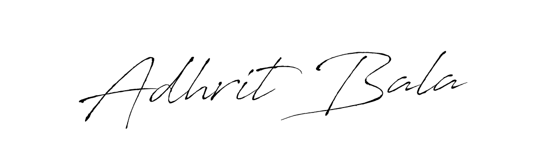 You should practise on your own different ways (Antro_Vectra) to write your name (Adhrit Bala) in signature. don't let someone else do it for you. Adhrit Bala signature style 6 images and pictures png