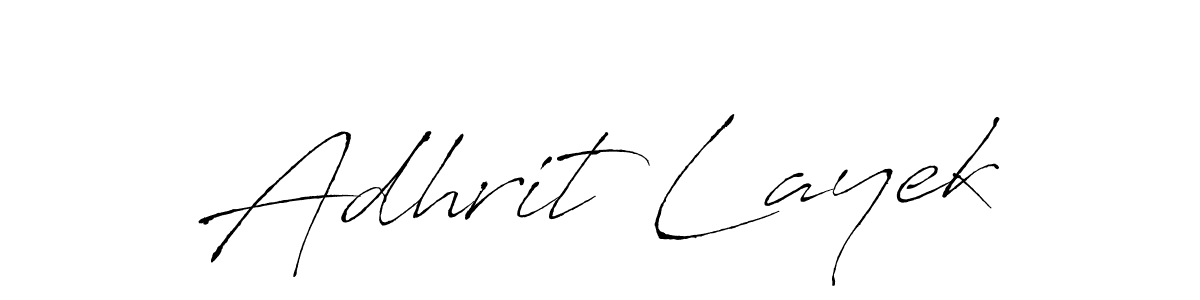It looks lik you need a new signature style for name Adhrit Layek. Design unique handwritten (Antro_Vectra) signature with our free signature maker in just a few clicks. Adhrit Layek signature style 6 images and pictures png