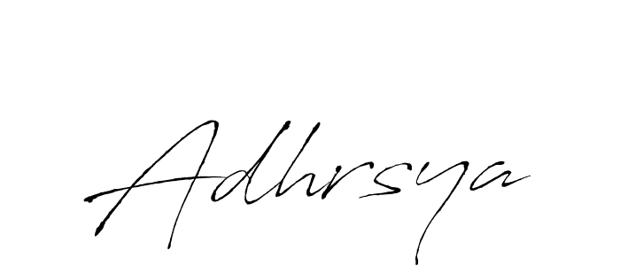 How to make Adhrsya signature? Antro_Vectra is a professional autograph style. Create handwritten signature for Adhrsya name. Adhrsya signature style 6 images and pictures png