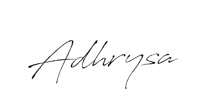 You should practise on your own different ways (Antro_Vectra) to write your name (Adhrysa) in signature. don't let someone else do it for you. Adhrysa signature style 6 images and pictures png