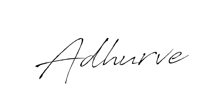 Design your own signature with our free online signature maker. With this signature software, you can create a handwritten (Antro_Vectra) signature for name Adhurve. Adhurve signature style 6 images and pictures png
