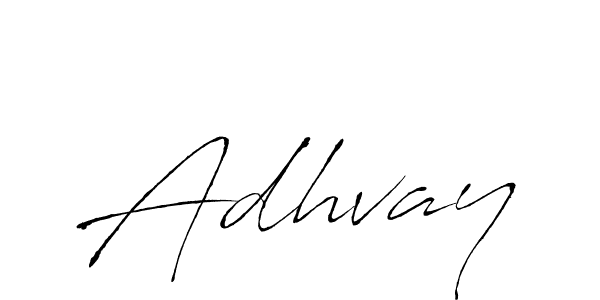 Adhvay stylish signature style. Best Handwritten Sign (Antro_Vectra) for my name. Handwritten Signature Collection Ideas for my name Adhvay. Adhvay signature style 6 images and pictures png