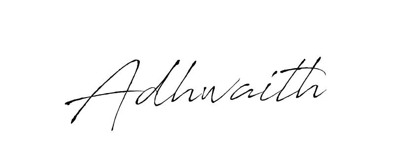 Create a beautiful signature design for name Adhwaith. With this signature (Antro_Vectra) fonts, you can make a handwritten signature for free. Adhwaith signature style 6 images and pictures png