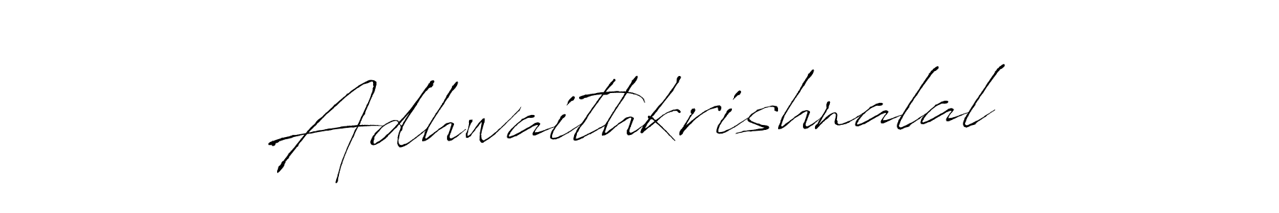 Design your own signature with our free online signature maker. With this signature software, you can create a handwritten (Antro_Vectra) signature for name Adhwaithkrishnalal. Adhwaithkrishnalal signature style 6 images and pictures png