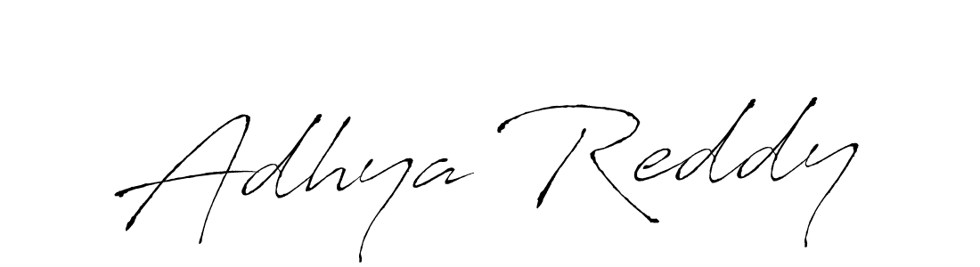 You can use this online signature creator to create a handwritten signature for the name Adhya Reddy. This is the best online autograph maker. Adhya Reddy signature style 6 images and pictures png