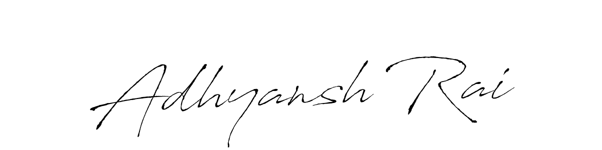 Here are the top 10 professional signature styles for the name Adhyansh Rai. These are the best autograph styles you can use for your name. Adhyansh Rai signature style 6 images and pictures png