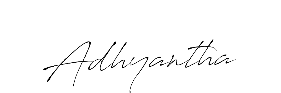 The best way (Antro_Vectra) to make a short signature is to pick only two or three words in your name. The name Adhyantha include a total of six letters. For converting this name. Adhyantha signature style 6 images and pictures png