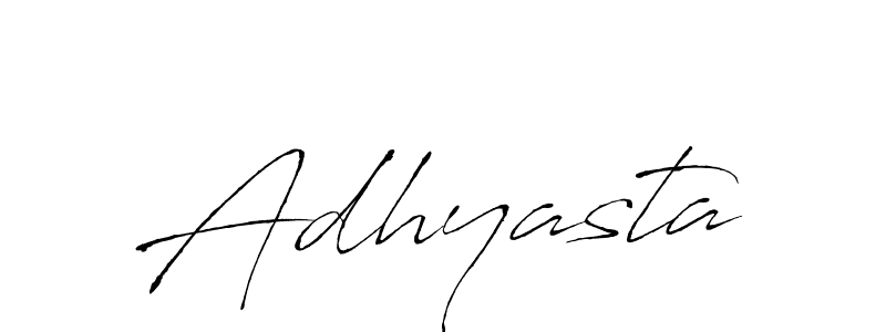 Make a beautiful signature design for name Adhyasta. Use this online signature maker to create a handwritten signature for free. Adhyasta signature style 6 images and pictures png