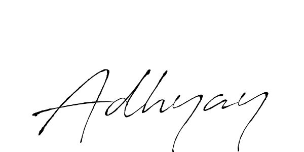 The best way (Antro_Vectra) to make a short signature is to pick only two or three words in your name. The name Adhyay include a total of six letters. For converting this name. Adhyay signature style 6 images and pictures png
