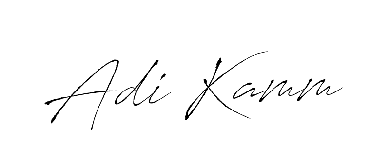 The best way (Antro_Vectra) to make a short signature is to pick only two or three words in your name. The name Adi Kamm include a total of six letters. For converting this name. Adi Kamm signature style 6 images and pictures png