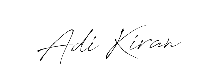 Use a signature maker to create a handwritten signature online. With this signature software, you can design (Antro_Vectra) your own signature for name Adi Kiran. Adi Kiran signature style 6 images and pictures png