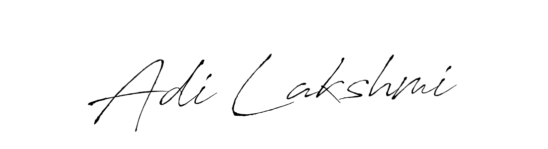 Design your own signature with our free online signature maker. With this signature software, you can create a handwritten (Antro_Vectra) signature for name Adi Lakshmi. Adi Lakshmi signature style 6 images and pictures png