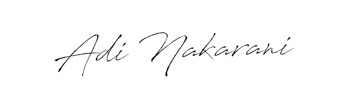 How to make Adi Nakarani signature? Antro_Vectra is a professional autograph style. Create handwritten signature for Adi Nakarani name. Adi Nakarani signature style 6 images and pictures png