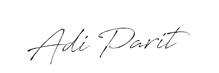 How to make Adi Parit name signature. Use Antro_Vectra style for creating short signs online. This is the latest handwritten sign. Adi Parit signature style 6 images and pictures png