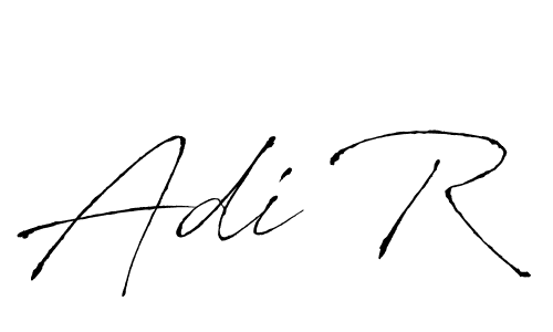 Also we have Adi R name is the best signature style. Create professional handwritten signature collection using Antro_Vectra autograph style. Adi R signature style 6 images and pictures png