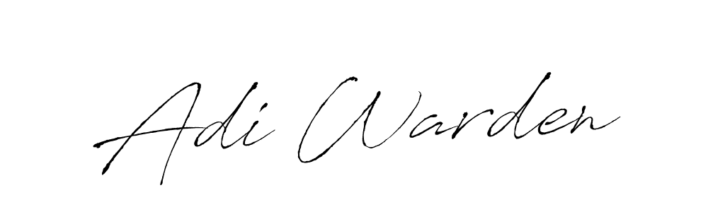 Antro_Vectra is a professional signature style that is perfect for those who want to add a touch of class to their signature. It is also a great choice for those who want to make their signature more unique. Get Adi Warden name to fancy signature for free. Adi Warden signature style 6 images and pictures png