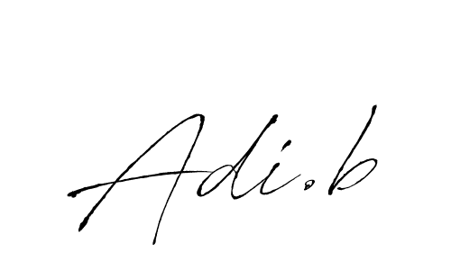 The best way (Antro_Vectra) to make a short signature is to pick only two or three words in your name. The name Adi.b include a total of six letters. For converting this name. Adi.b signature style 6 images and pictures png