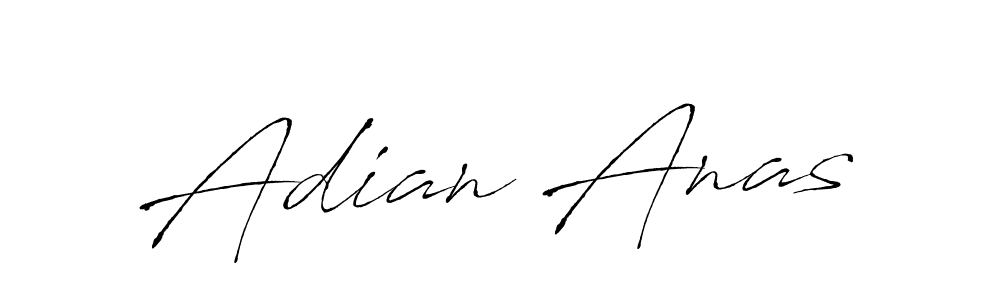 Make a beautiful signature design for name Adian Anas. Use this online signature maker to create a handwritten signature for free. Adian Anas signature style 6 images and pictures png