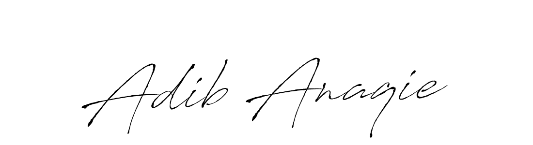 The best way (Antro_Vectra) to make a short signature is to pick only two or three words in your name. The name Adib Anaqie include a total of six letters. For converting this name. Adib Anaqie signature style 6 images and pictures png