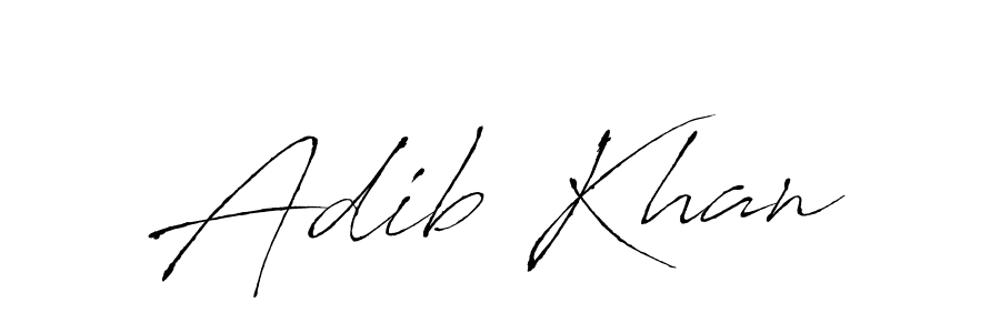 How to make Adib Khan signature? Antro_Vectra is a professional autograph style. Create handwritten signature for Adib Khan name. Adib Khan signature style 6 images and pictures png