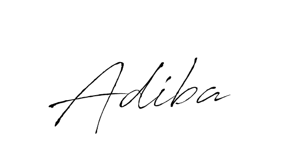 The best way (Antro_Vectra) to make a short signature is to pick only two or three words in your name. The name Adiba  include a total of six letters. For converting this name. Adiba  signature style 6 images and pictures png