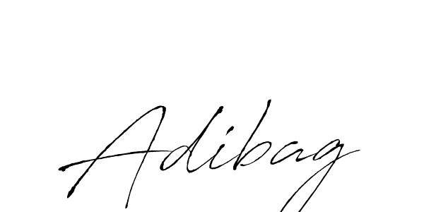 Here are the top 10 professional signature styles for the name Adibag. These are the best autograph styles you can use for your name. Adibag signature style 6 images and pictures png