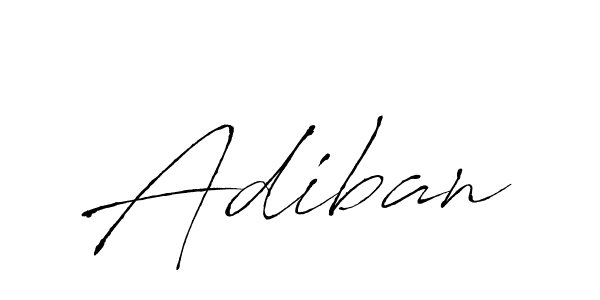 How to make Adiban signature? Antro_Vectra is a professional autograph style. Create handwritten signature for Adiban name. Adiban signature style 6 images and pictures png