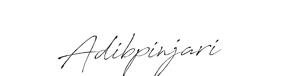 It looks lik you need a new signature style for name Adibpinjari. Design unique handwritten (Antro_Vectra) signature with our free signature maker in just a few clicks. Adibpinjari signature style 6 images and pictures png