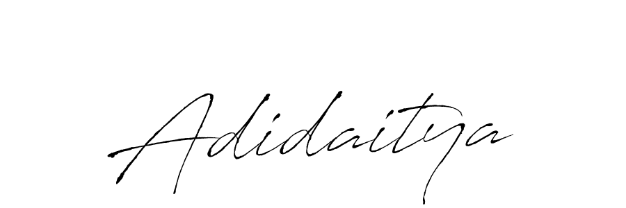Design your own signature with our free online signature maker. With this signature software, you can create a handwritten (Antro_Vectra) signature for name Adidaitya. Adidaitya signature style 6 images and pictures png