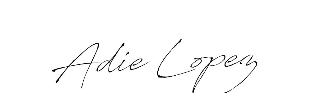 It looks lik you need a new signature style for name Adie Lopez. Design unique handwritten (Antro_Vectra) signature with our free signature maker in just a few clicks. Adie Lopez signature style 6 images and pictures png