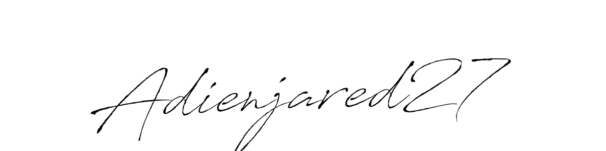 Make a beautiful signature design for name Adienjared27. Use this online signature maker to create a handwritten signature for free. Adienjared27 signature style 6 images and pictures png