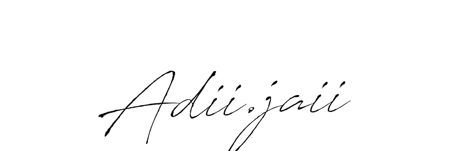 You should practise on your own different ways (Antro_Vectra) to write your name (Adii.jaii) in signature. don't let someone else do it for you. Adii.jaii signature style 6 images and pictures png