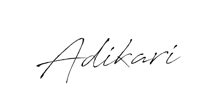 How to make Adikari signature? Antro_Vectra is a professional autograph style. Create handwritten signature for Adikari name. Adikari signature style 6 images and pictures png