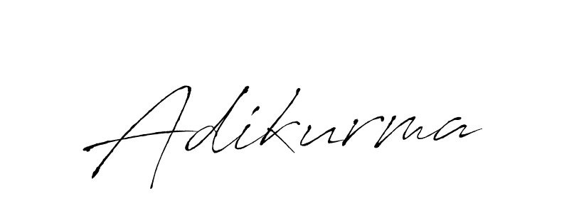 How to make Adikurma signature? Antro_Vectra is a professional autograph style. Create handwritten signature for Adikurma name. Adikurma signature style 6 images and pictures png