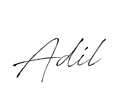 How to make Adil signature? Antro_Vectra is a professional autograph style. Create handwritten signature for Adil name. Adil signature style 6 images and pictures png