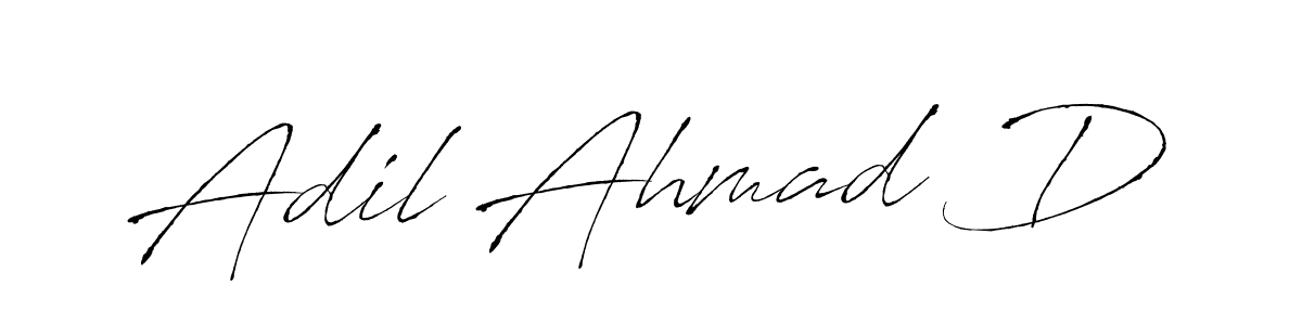 You can use this online signature creator to create a handwritten signature for the name Adil Ahmad D. This is the best online autograph maker. Adil Ahmad D signature style 6 images and pictures png