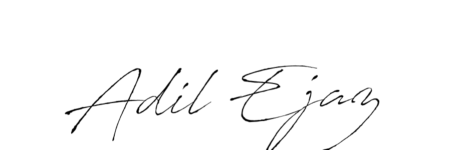 This is the best signature style for the Adil Ejaz name. Also you like these signature font (Antro_Vectra). Mix name signature. Adil Ejaz signature style 6 images and pictures png