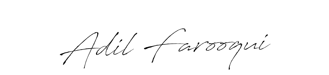Make a short Adil Farooqui signature style. Manage your documents anywhere anytime using Antro_Vectra. Create and add eSignatures, submit forms, share and send files easily. Adil Farooqui signature style 6 images and pictures png