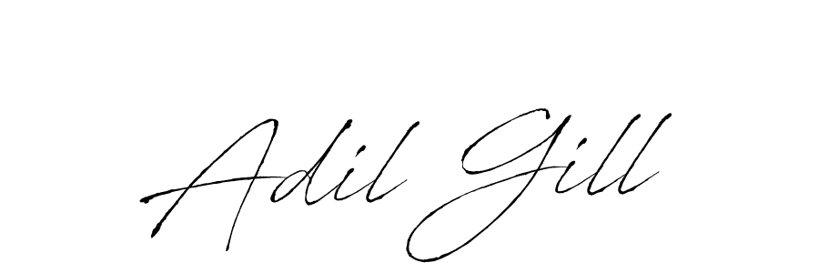 Once you've used our free online signature maker to create your best signature Antro_Vectra style, it's time to enjoy all of the benefits that Adil Gill name signing documents. Adil Gill signature style 6 images and pictures png