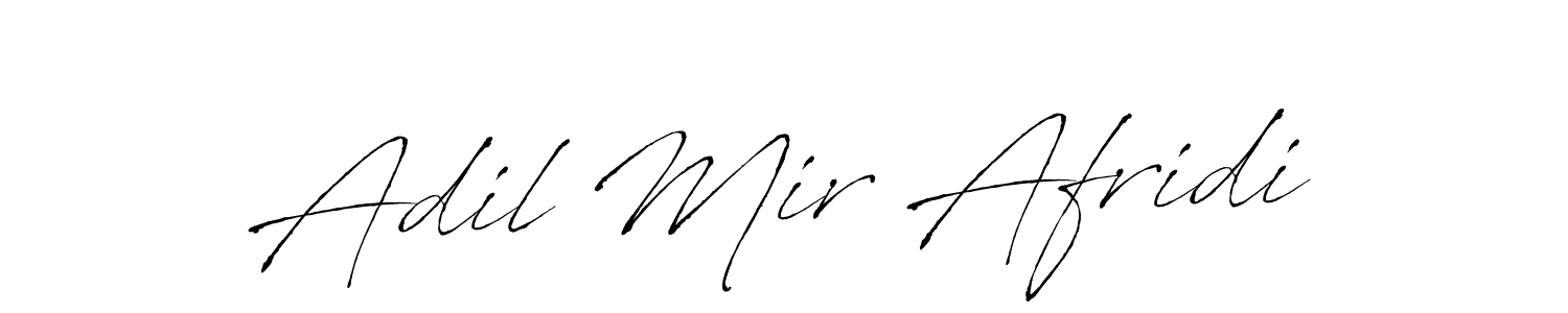 Adil Mir Afridi stylish signature style. Best Handwritten Sign (Antro_Vectra) for my name. Handwritten Signature Collection Ideas for my name Adil Mir Afridi. Adil Mir Afridi signature style 6 images and pictures png