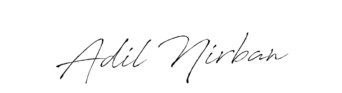 Once you've used our free online signature maker to create your best signature Antro_Vectra style, it's time to enjoy all of the benefits that Adil Nirban name signing documents. Adil Nirban signature style 6 images and pictures png