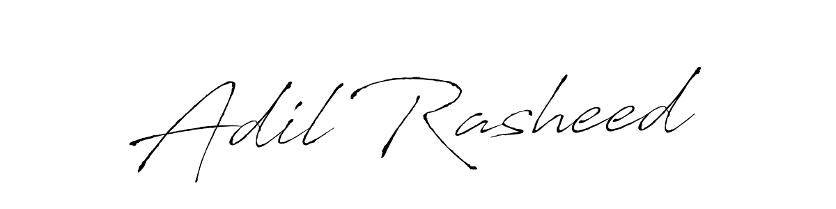 Use a signature maker to create a handwritten signature online. With this signature software, you can design (Antro_Vectra) your own signature for name Adil Rasheed. Adil Rasheed signature style 6 images and pictures png